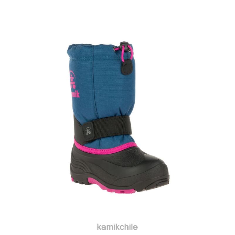 azul marino claro botas de invierno RJT4Z285 Kamik niños cohete