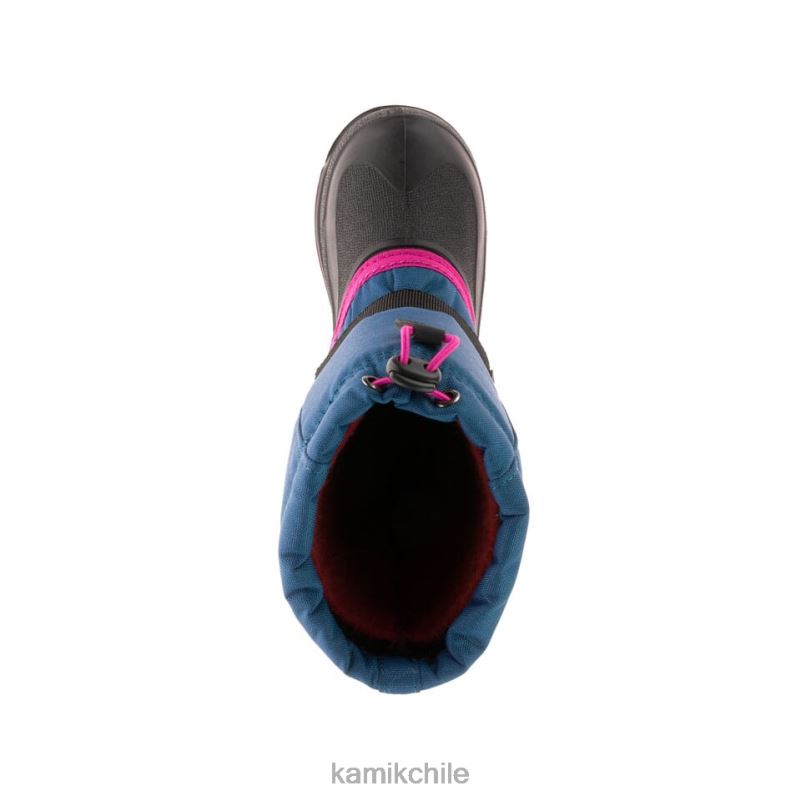 azul marino claro botas de invierno RJT4Z285 Kamik niños cohete
