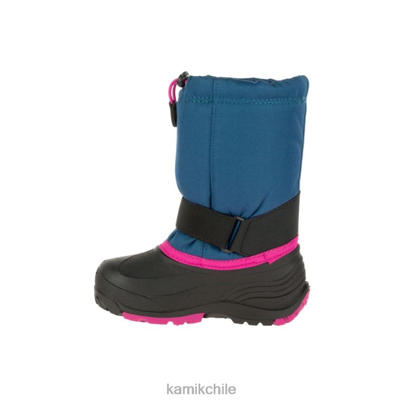 azul marino claro botas de invierno RJT4Z285 Kamik niños cohete