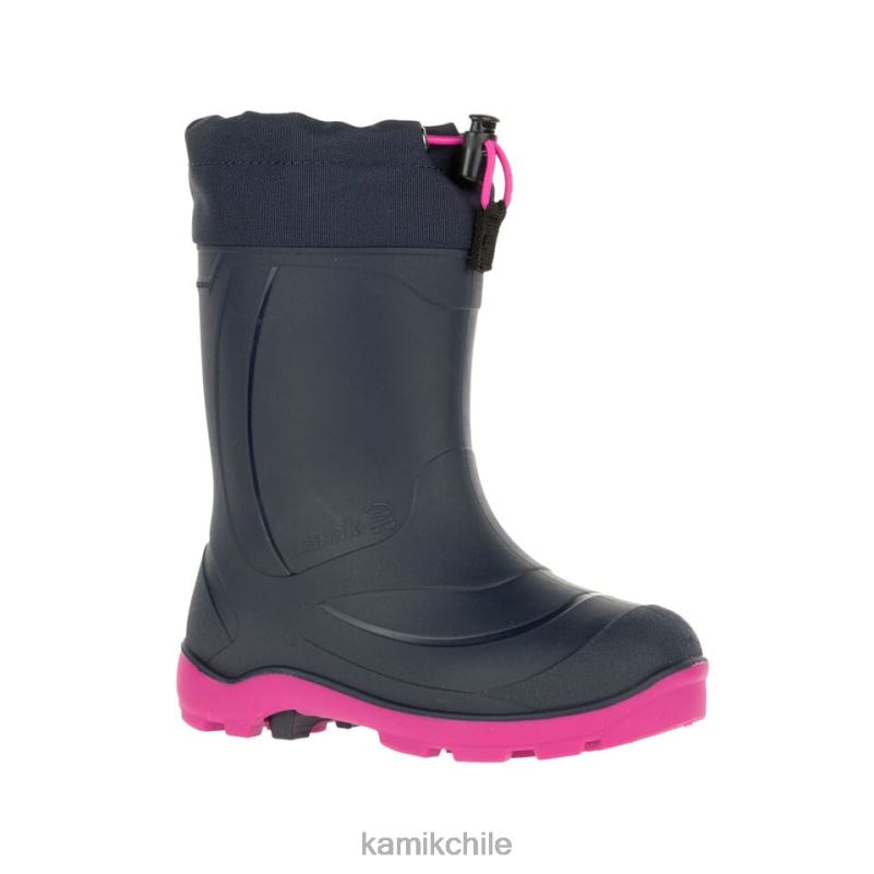 azul marino/magenta botas de invierno RJT4Z221 Kamik niños snobuster 1