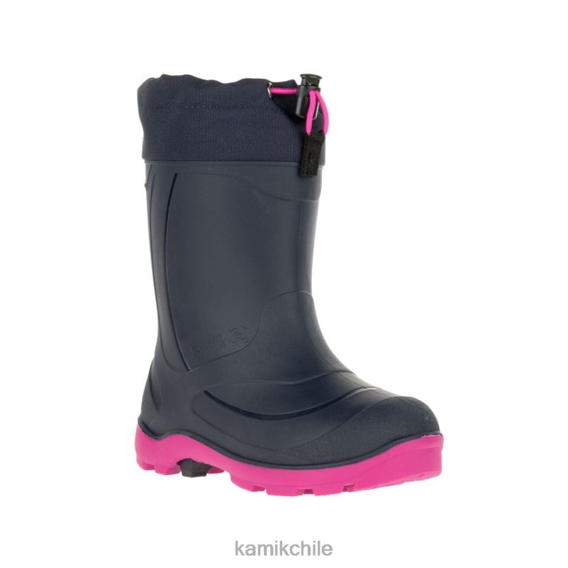 azul marino/magenta botas de invierno RJT4Z221 Kamik niños snobuster 1