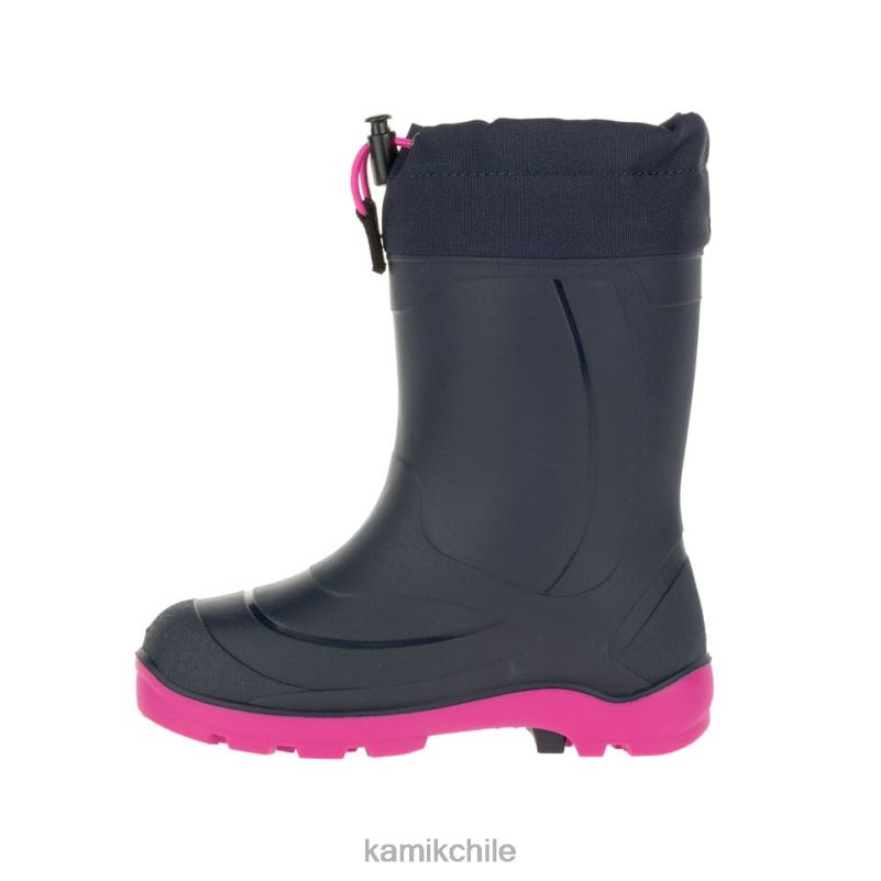 azul marino/magenta botas de invierno RJT4Z221 Kamik niños snobuster 1
