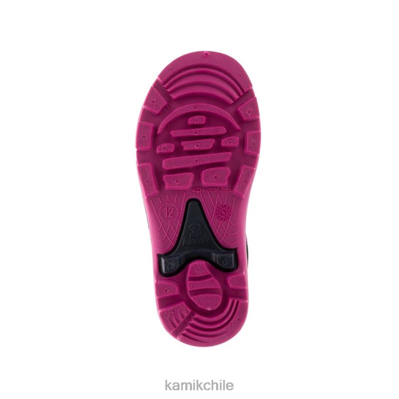 azul marino/magenta botas de invierno RJT4Z231 Kamik niños snobuster 2