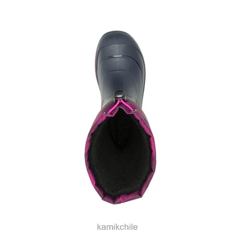 azul marino/rosa botas de invierno RJT4Z226 Kamik niños snobuster 2