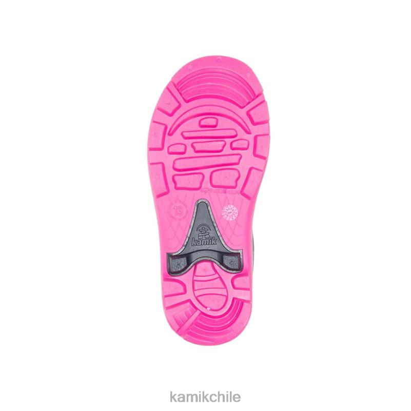 azul marino/rosa botas de invierno RJT4Z226 Kamik niños snobuster 2
