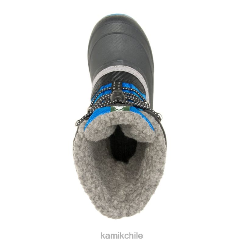 azul negro botas de invierno RJT4Z293 Kamik niños lucas 3