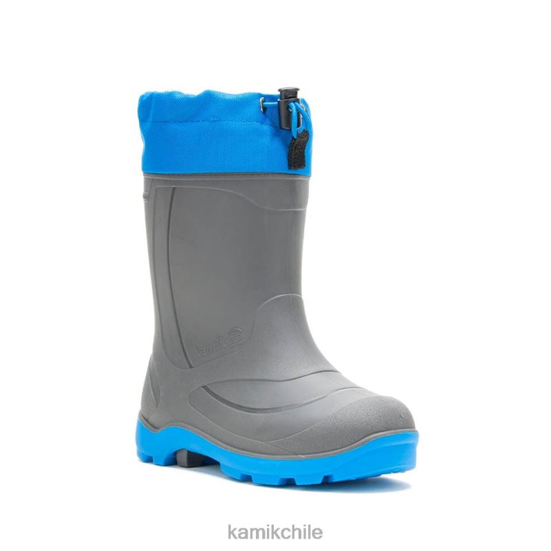 carbón/azul botas de invierno RJT4Z224 Kamik niños snobuster 1
