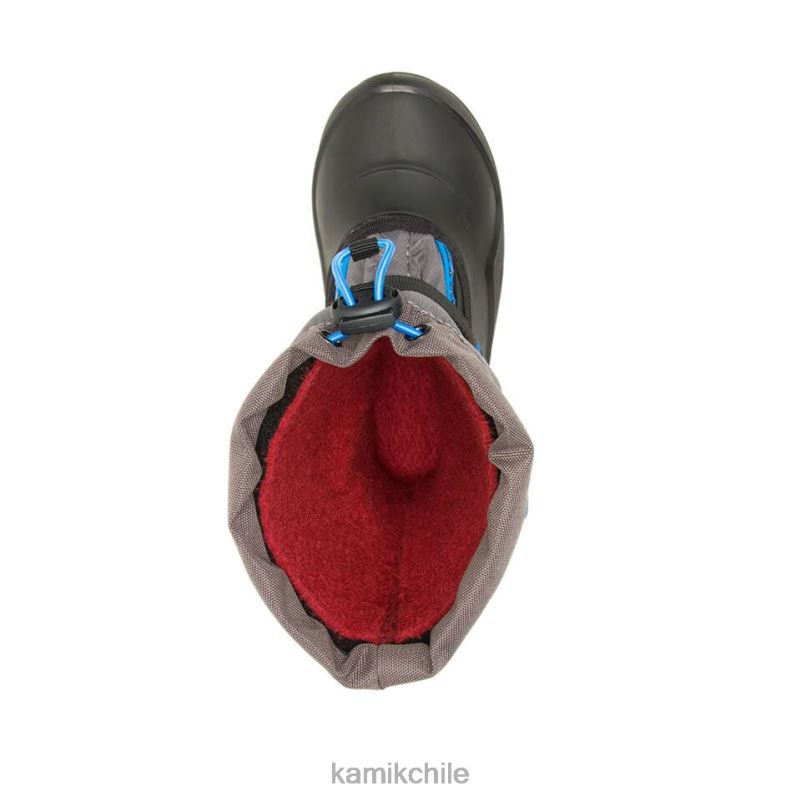 carbón/azul botas de invierno RJT4Z318 Kamik niños nevada p2