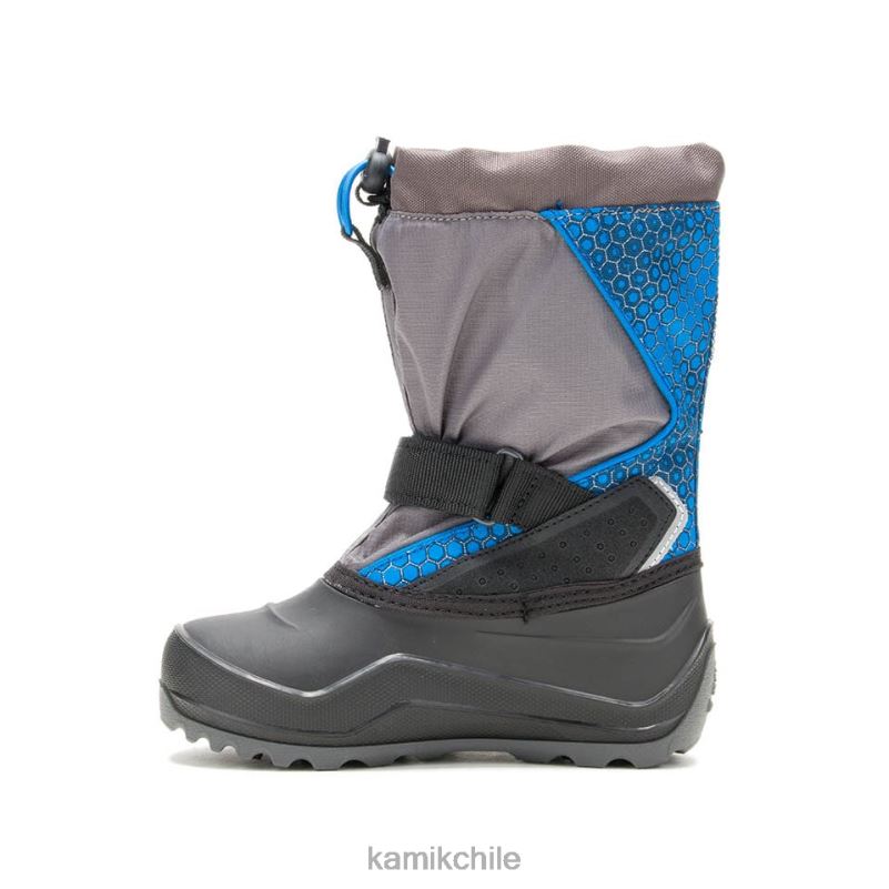 carbón/azul botas de invierno RJT4Z318 Kamik niños nevada p2
