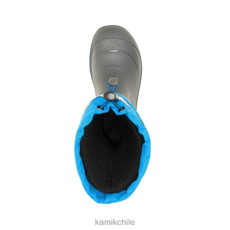 carbón/azul tinta botas de invierno RJT4Z233 Kamik niños snobuster 3