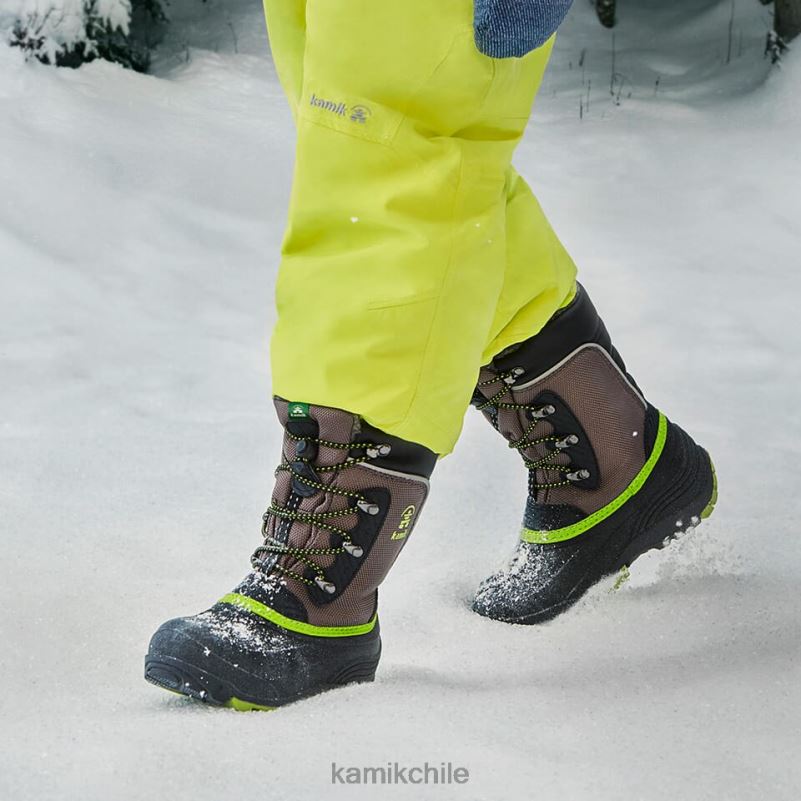 carbón botas de invierno RJT4Z291 Kamik niños lucas 3