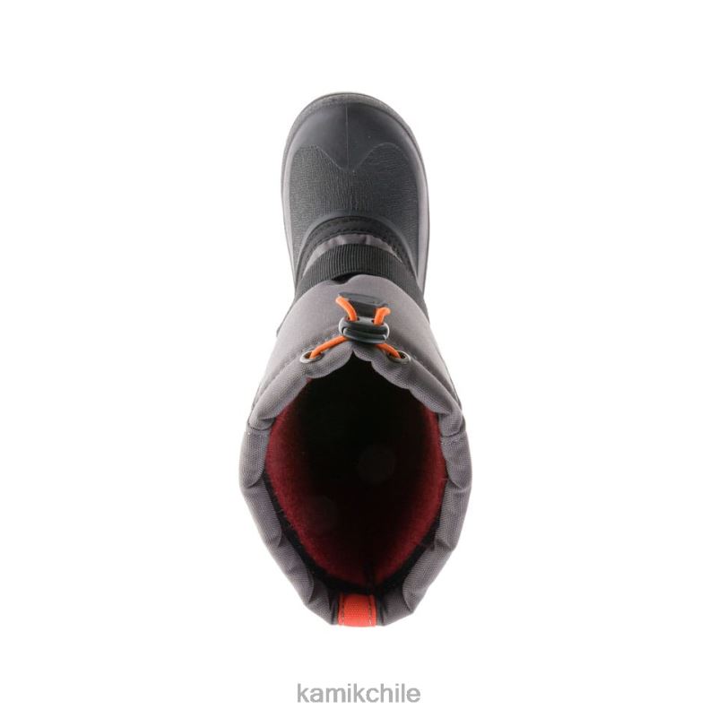 carbón/llama botas de invierno RJT4Z341 Kamik niños cohete de ancho