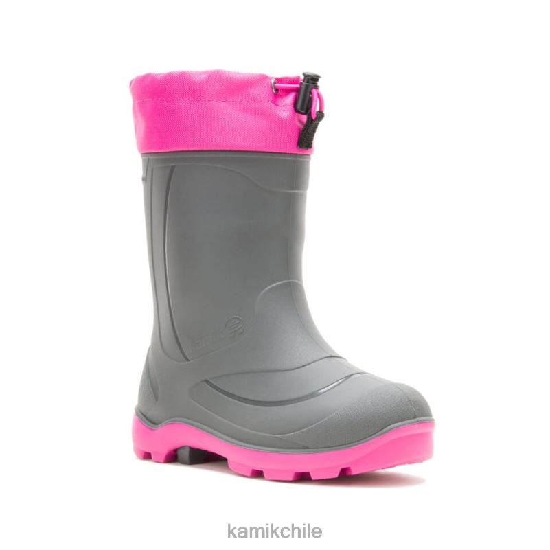 carbón/magenta botas de invierno RJT4Z223 Kamik niños snobuster 1