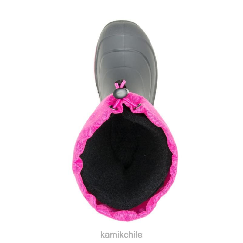 carbón/magenta botas de invierno RJT4Z223 Kamik niños snobuster 1