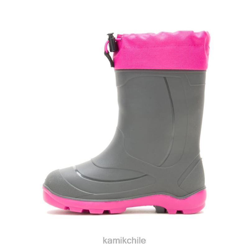 carbón/magenta botas de invierno RJT4Z223 Kamik niños snobuster 1
