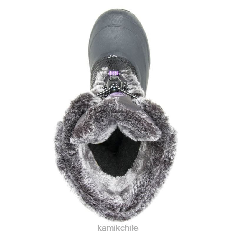 carbón/orquídea botas de invierno RJT4Z326 Kamik niños estrella 3