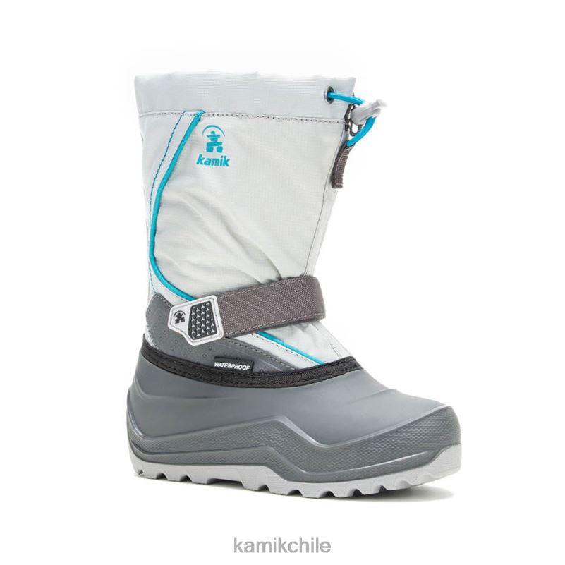 gris botas de invierno RJT4Z316 Kamik niños nevadas 2
