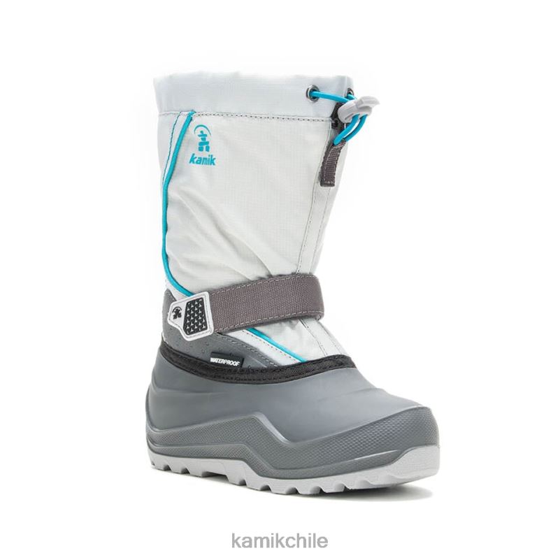 gris botas de invierno RJT4Z316 Kamik niños nevadas 2