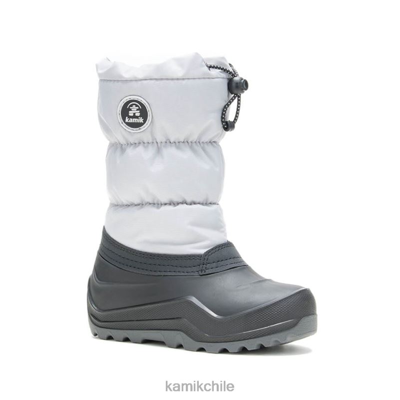 gris claro botas de invierno RJT4Z308 Kamik niños nieveacogedor