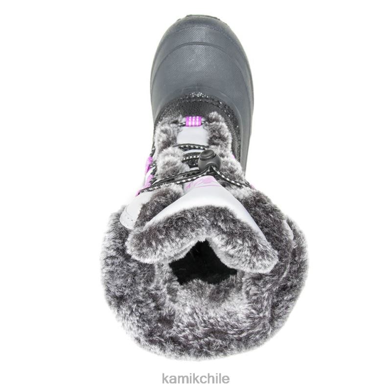 gris claro botas de invierno RJT4Z328 Kamik niños estrella 3