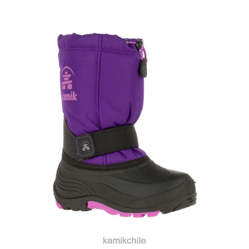 morado/orquídea botas de invierno RJT4Z287 Kamik niños cohete