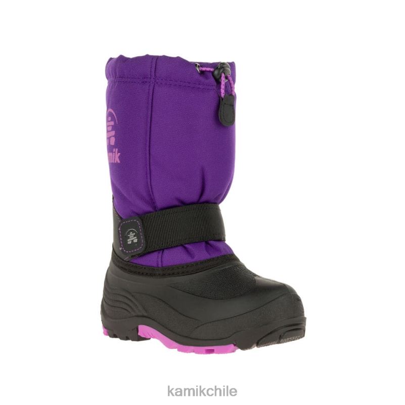 morado/orquídea botas de invierno RJT4Z287 Kamik niños cohete