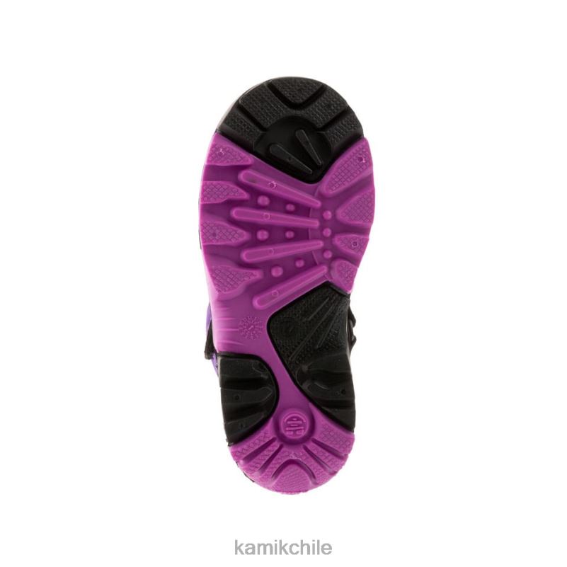 morado/orquídea botas de invierno RJT4Z287 Kamik niños cohete