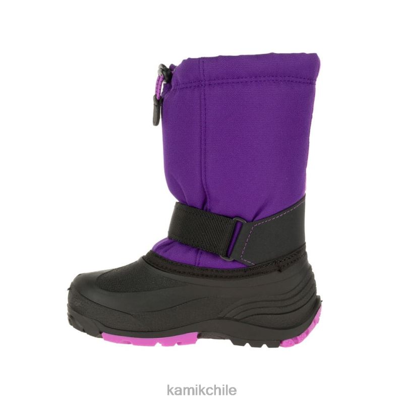 morado/orquídea botas de invierno RJT4Z287 Kamik niños cohete