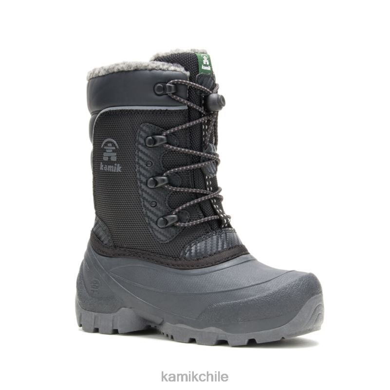 negro botas de invierno RJT4Z295 Kamik niños lucas 3