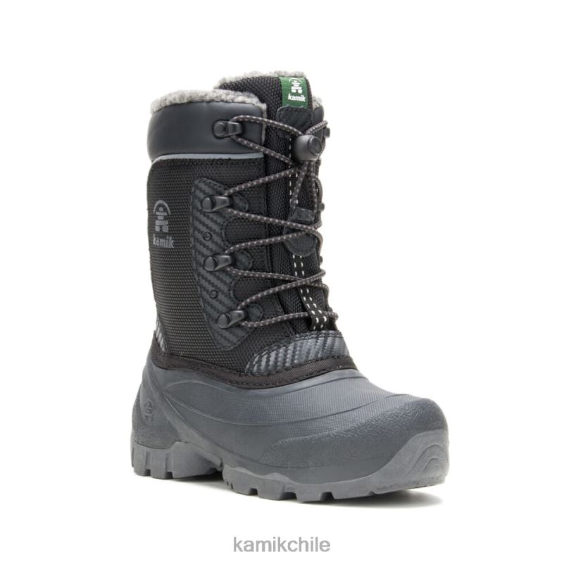 negro botas de invierno RJT4Z295 Kamik niños lucas 3