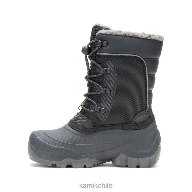 negro botas de invierno RJT4Z295 Kamik niños lucas 3