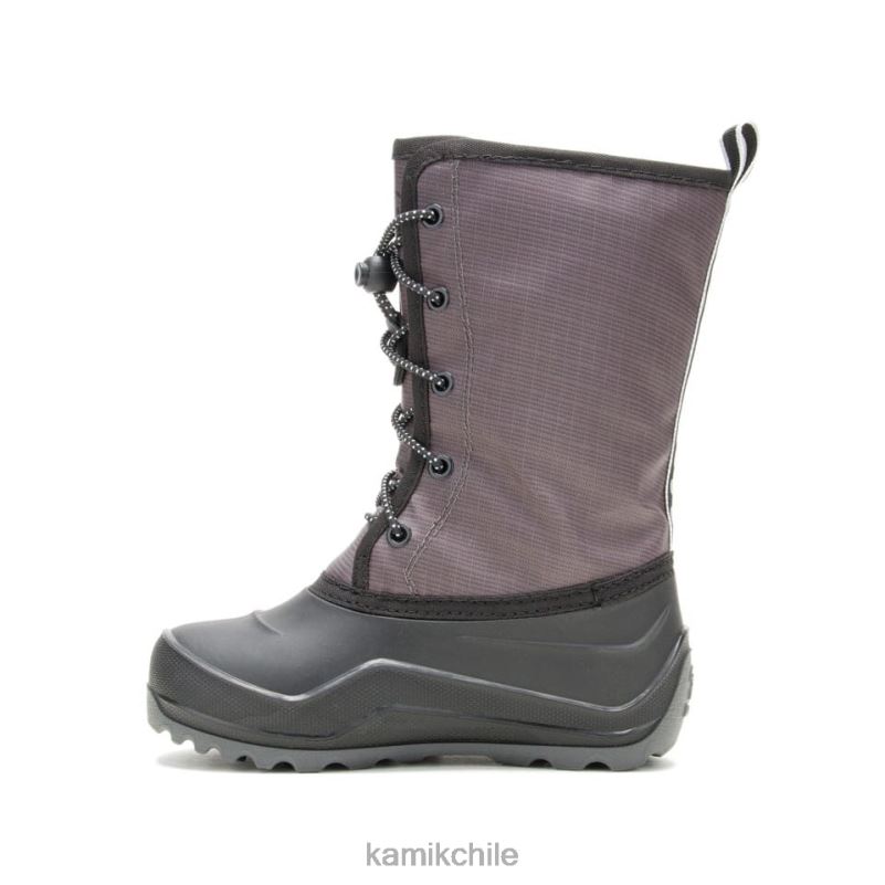 negro botas de invierno RJT4Z297 Kamik niños compañero de nieve