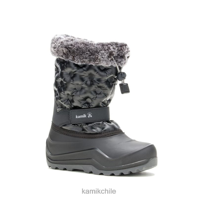 negro botas de invierno RJT4Z302 Kamik niños centavo 3