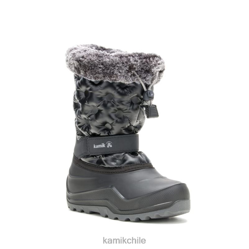 negro botas de invierno RJT4Z302 Kamik niños centavo 3