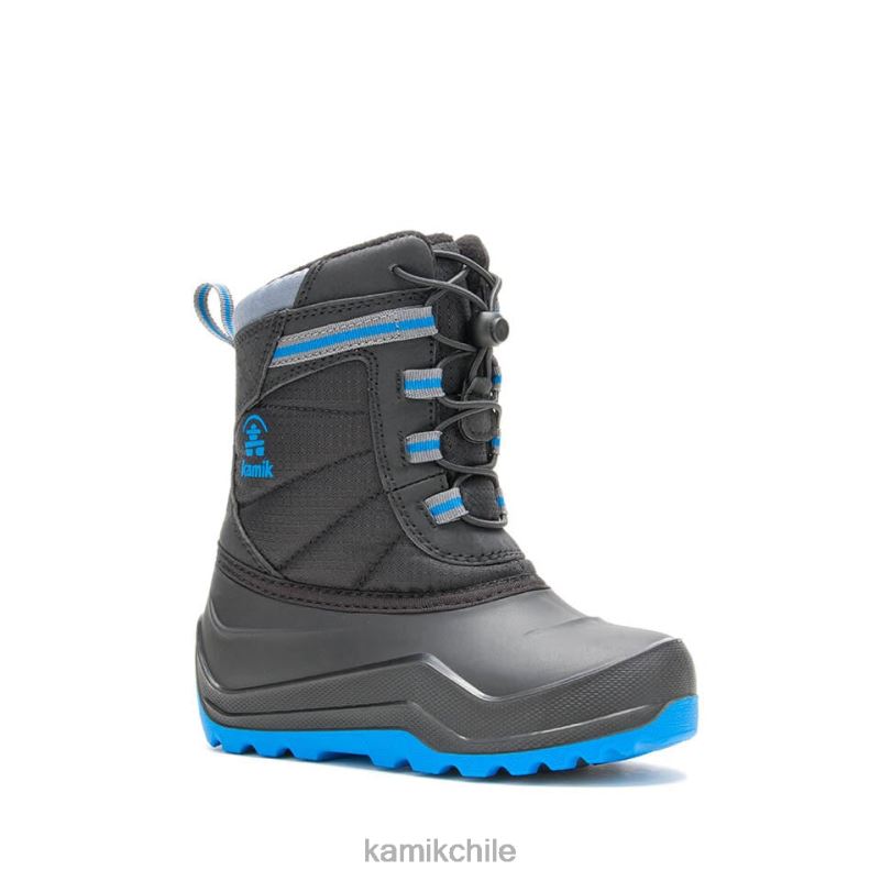 negro botas de invierno RJT4Z310 Kamik niños maxx