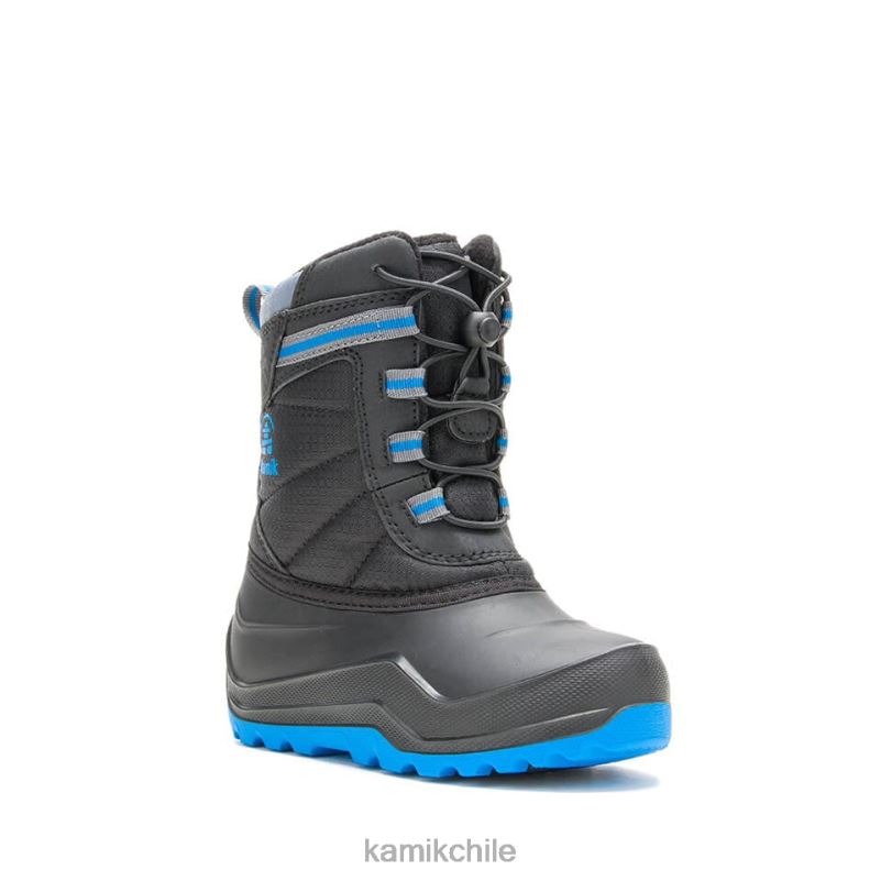 negro botas de invierno RJT4Z310 Kamik niños maxx