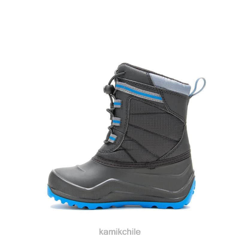 negro botas de invierno RJT4Z310 Kamik niños maxx