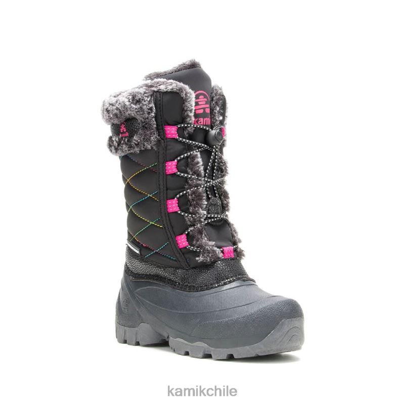 negro botas de invierno RJT4Z325 Kamik niños estrella 3