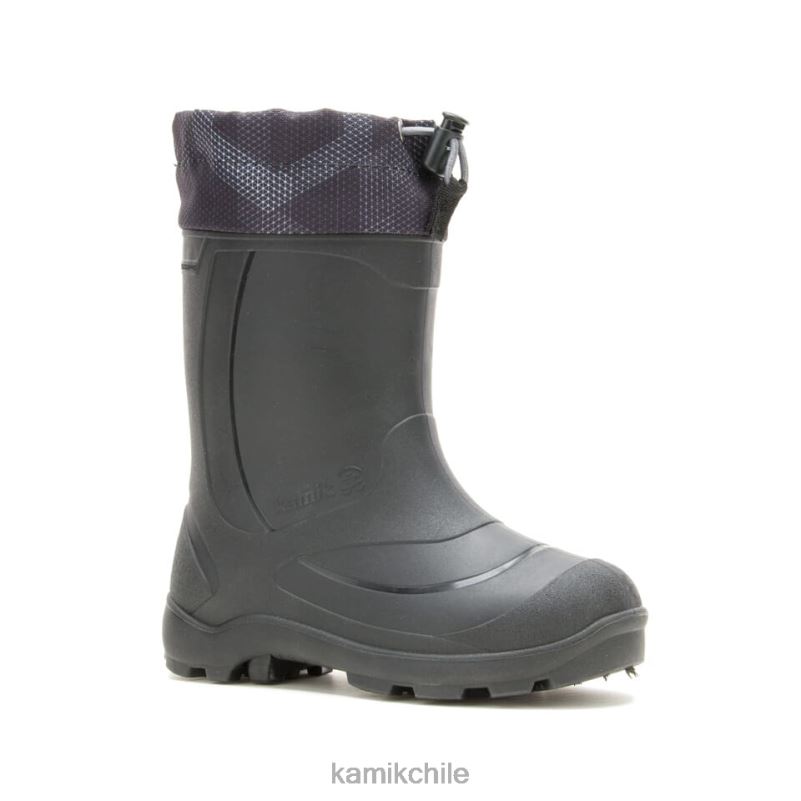 negro/carbón botas de invierno RJT4Z229 Kamik niños snobuster 2