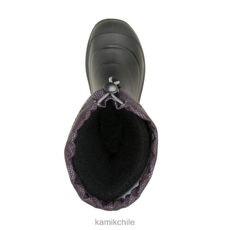 negro/carbón botas de invierno RJT4Z229 Kamik niños snobuster 2