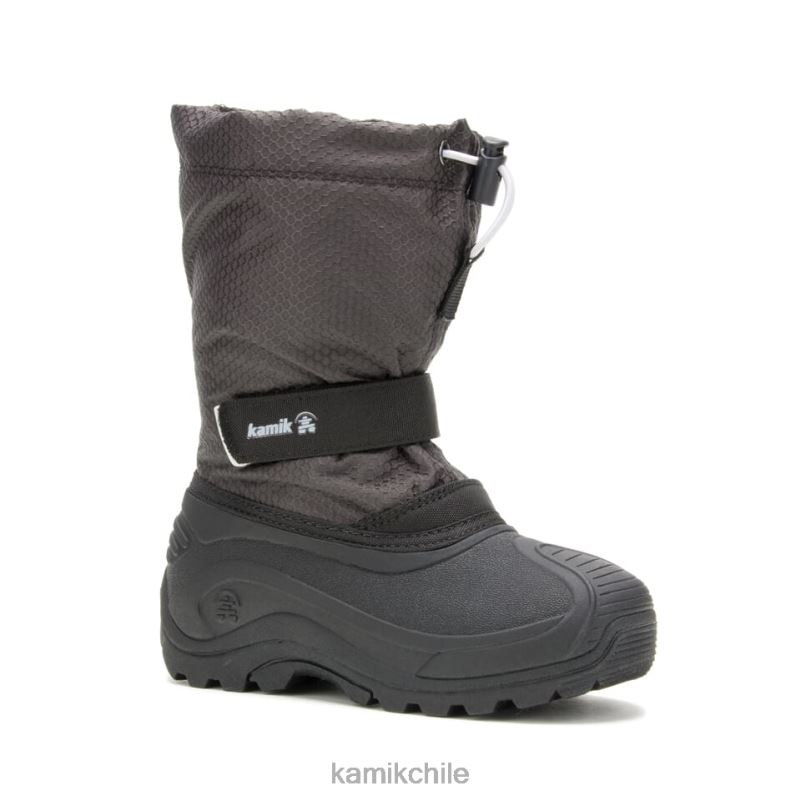 negro/carbón botas de invierno RJT4Z277 Kamik niños finley 2