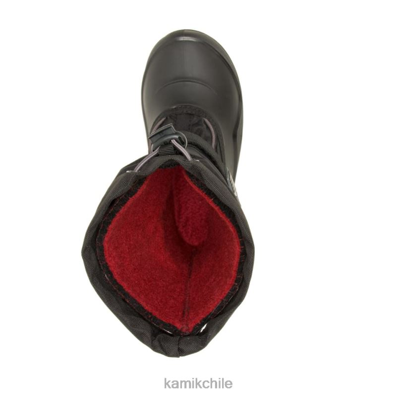 negro/carbón botas de invierno RJT4Z314 Kamik niños nevadas 2