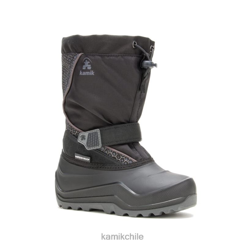 negro/carbón botas de invierno RJT4Z320 Kamik niños nevada p2