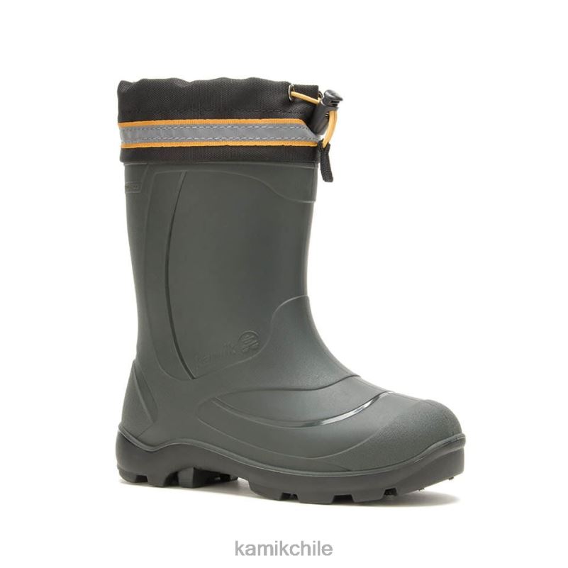negro naranja caqui botas de invierno RJT4Z234 Kamik niños snobuster 3