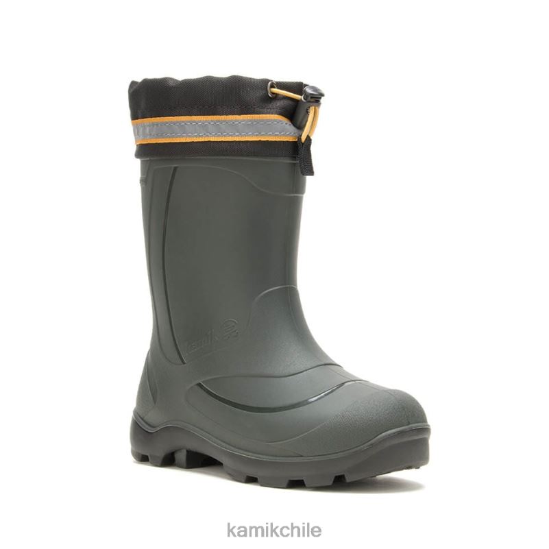 negro naranja caqui botas de invierno RJT4Z234 Kamik niños snobuster 3