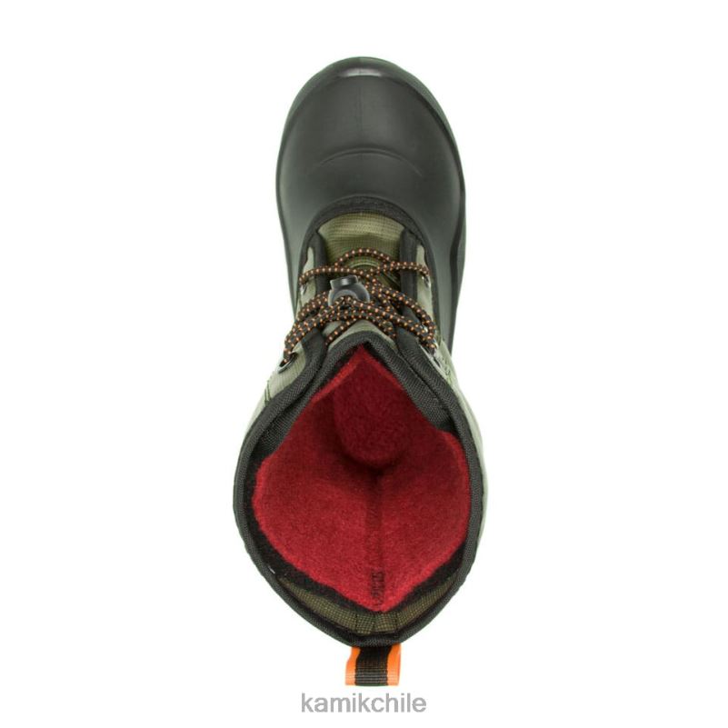 oliva oscuro botas de invierno RJT4Z299 Kamik niños compañero de nieve