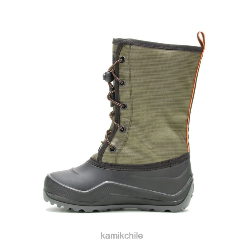 oliva oscuro botas de invierno RJT4Z299 Kamik niños compañero de nieve