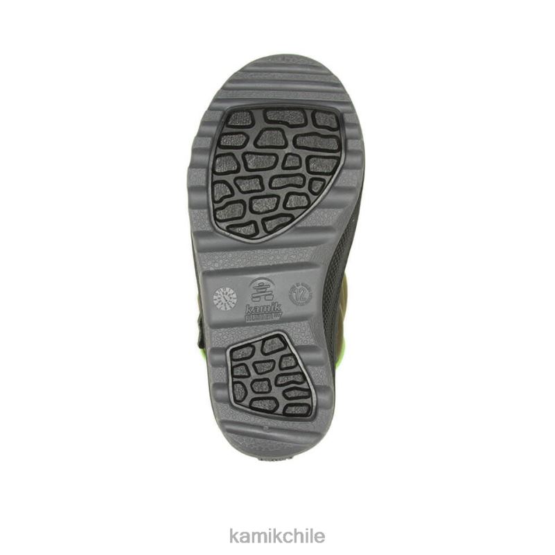 oliva oscuro botas de invierno RJT4Z324 Kamik niños nevada p2
