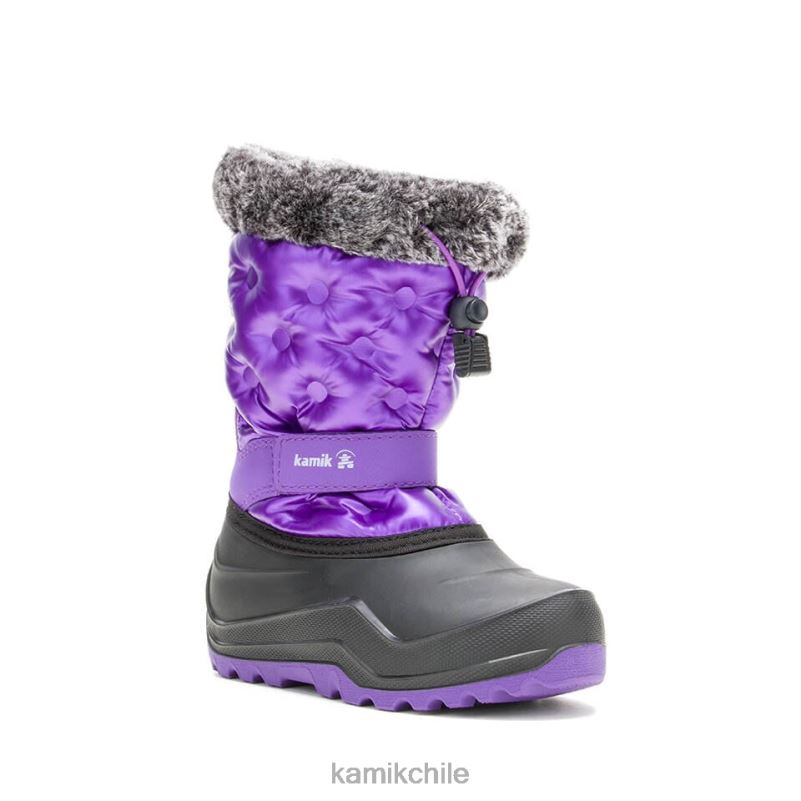 púrpura botas de invierno RJT4Z304 Kamik niños centavo 3