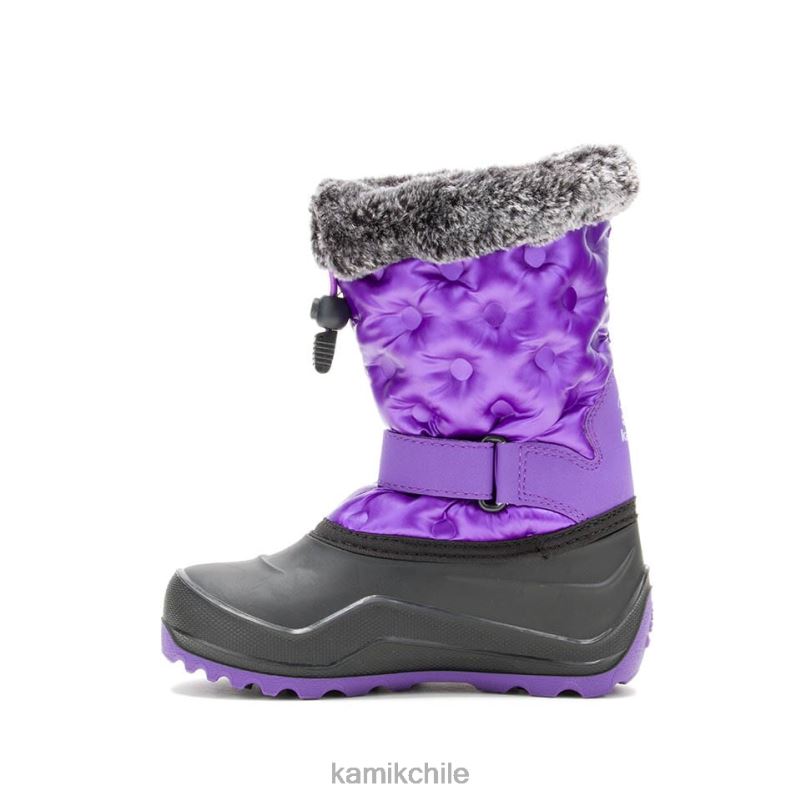 púrpura botas de invierno RJT4Z304 Kamik niños centavo 3